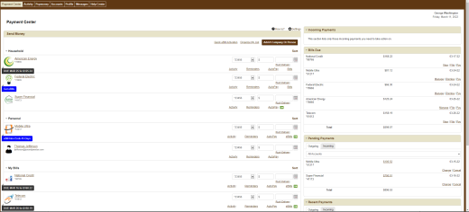 Interactive Click-Thru Demo about Online Bill Pay